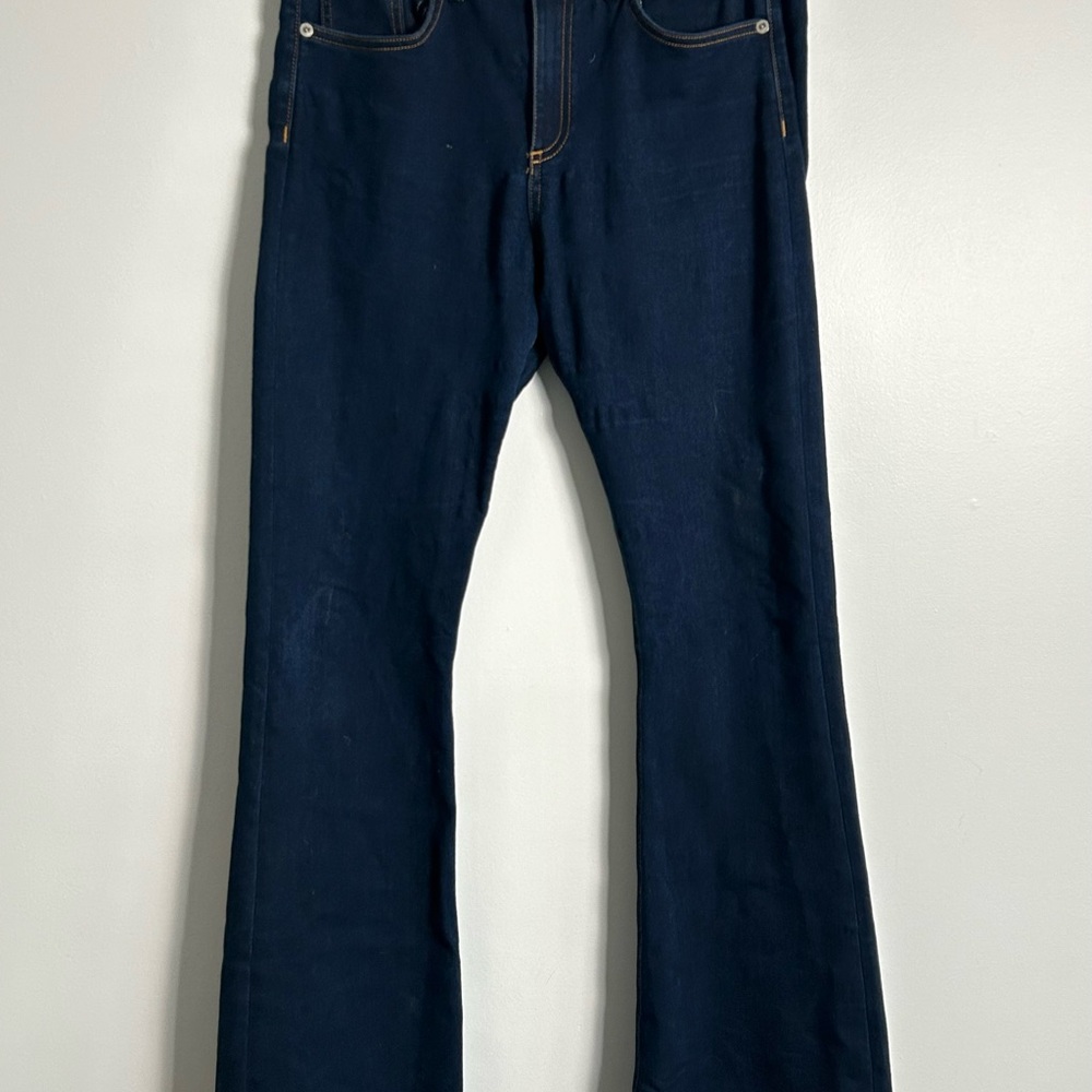 rag & bone Becket 10 Inch Bell Jeans Size 30 Dark Wash